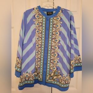 Bob Mackie Wearable Art Blouse
